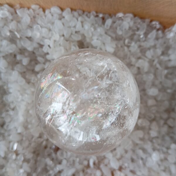 Cristal de Roche sphère de 6cm