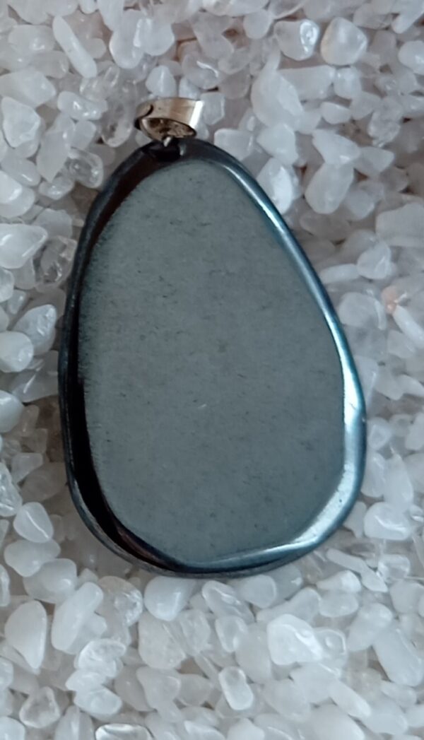 Hématite pendentif Ovale
